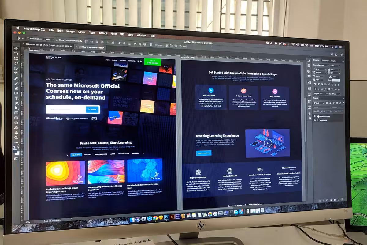 Web design