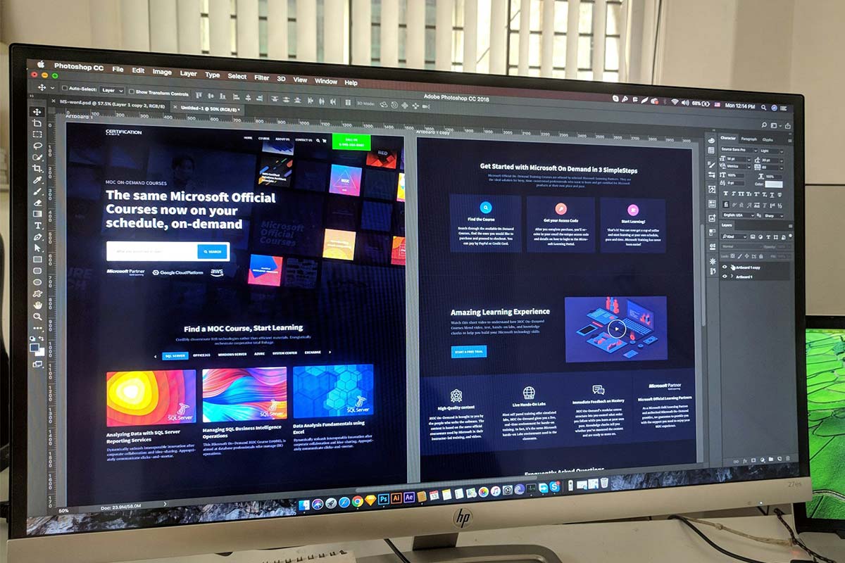 Web design